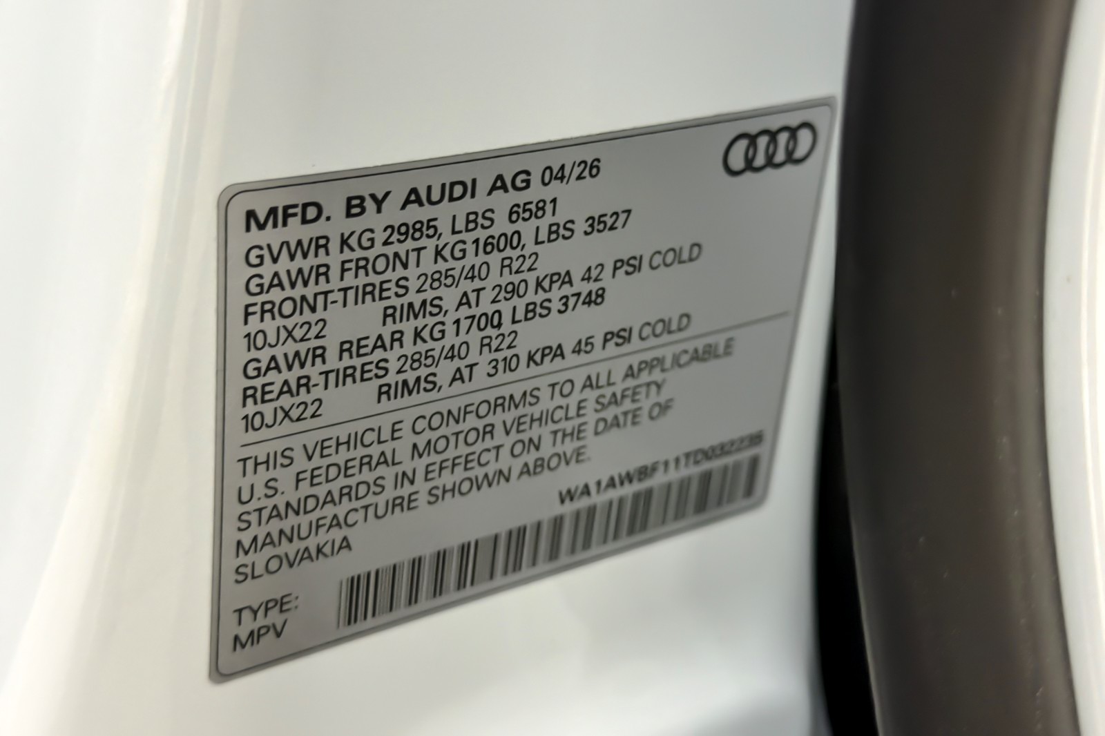 New 2026 Glacier White Metallic Audi Premium Plus quattro *Ltd Avail* image 27