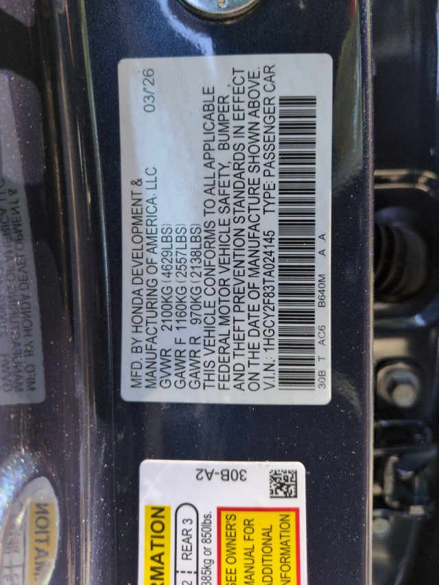 HondaAccord Hybrid48