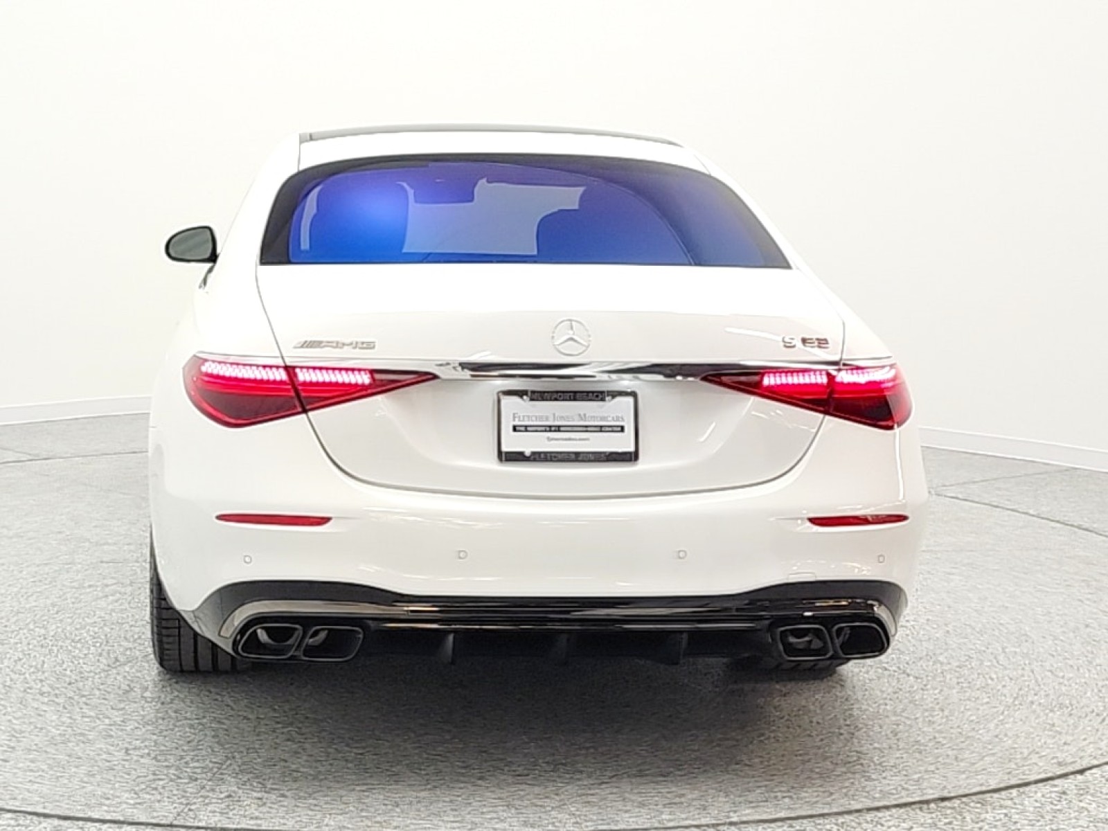 Certified Used 2025 MANUFAKTUR Moonlight White Metallic Mercedes-Benz AMG® S 63 E 4MATIC Sedan image 6