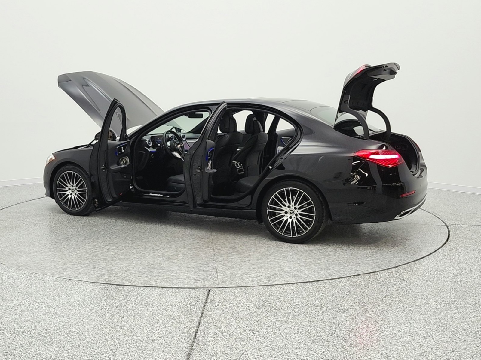 Certified Used 2025 Black Mercedes-Benz C 300 Sedan image 12