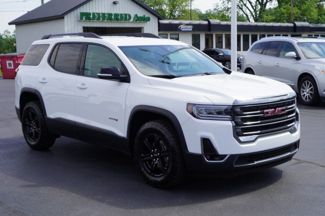 Preowned 2020 GMC Acadia AT4 AWD for sale by Preferred Auto Fort Wayne in Fort Wayne, IN