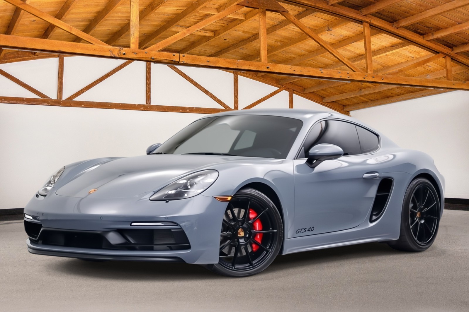 2024 Porsche 718 Cayman Gris Coupé Tracción trasera Automática