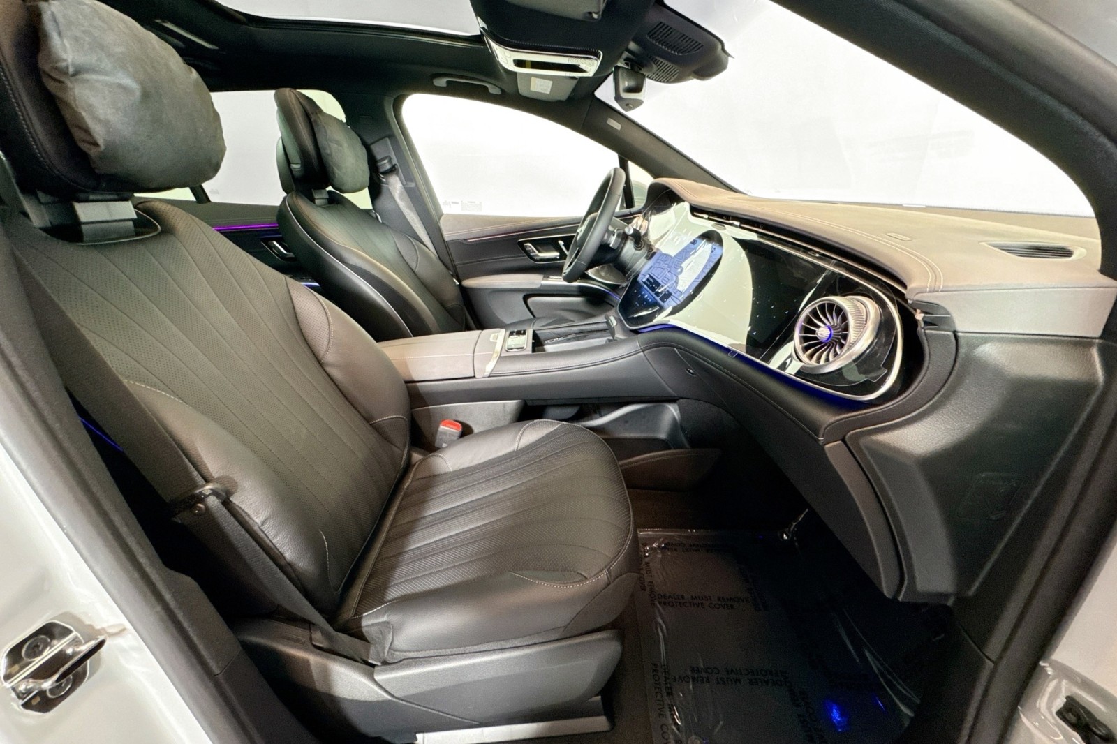 New 2026 MANUFAKTUR Alpine Grey Mercedes-Benz EQS 400 4MATIC® SUV image 26