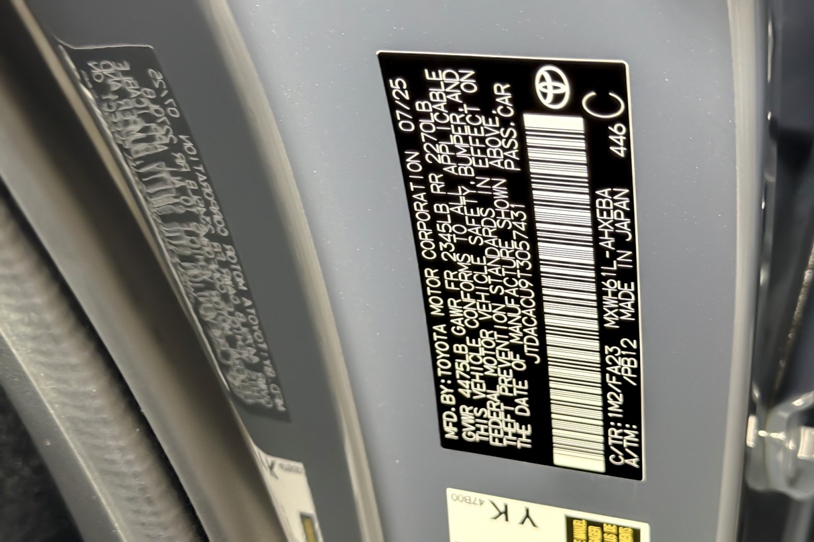 Used 2026 GUARDIAN GRAY Toyota Nightshade (Natl) image 27