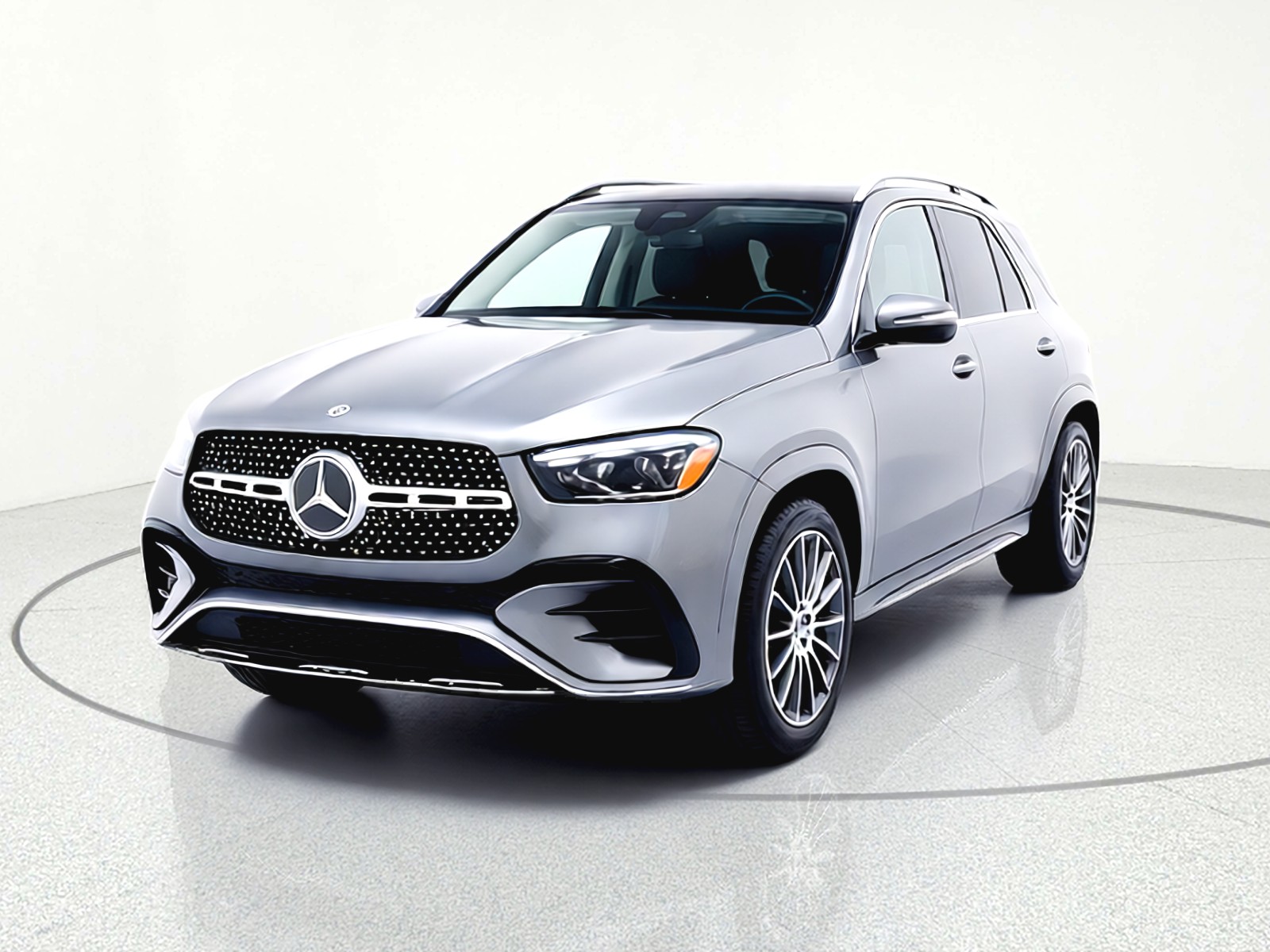 Certified Used 2025 Selenite Grey Metallic Mercedes-Benz GLE 350 4MATIC® SUV image 2