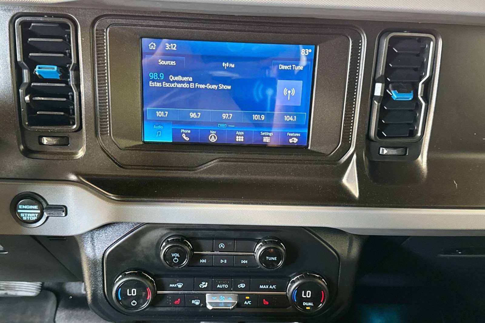 Used 2021 Velocity Blue Metallic Ford Black Diamond image 15