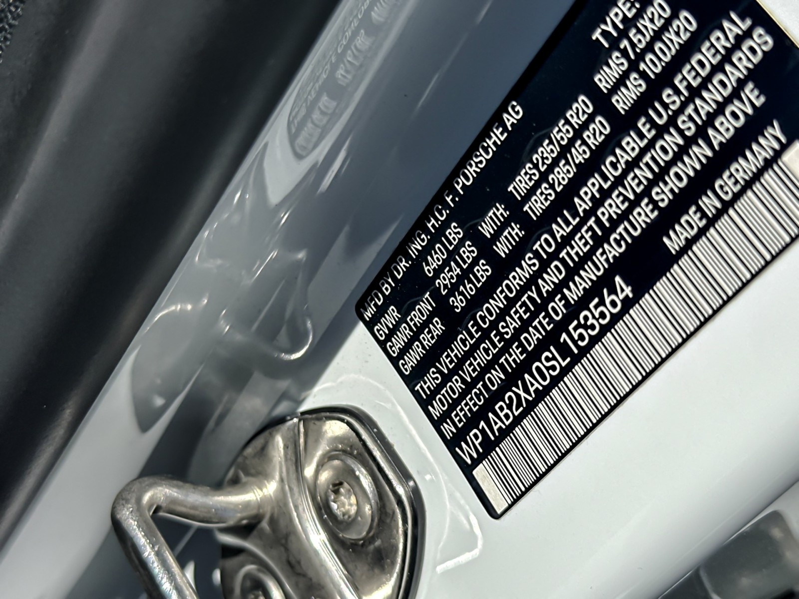 Used 2025 White Porsche Electric 4S image 29