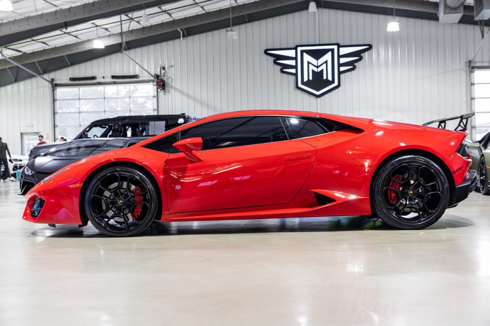Used Car 2017 Lamborghini Huracan  - Giano Wheels - Rosso Mars Metallic - Transparent Engine Bonnet For Sale Under $210,000 In Boerne, Texas