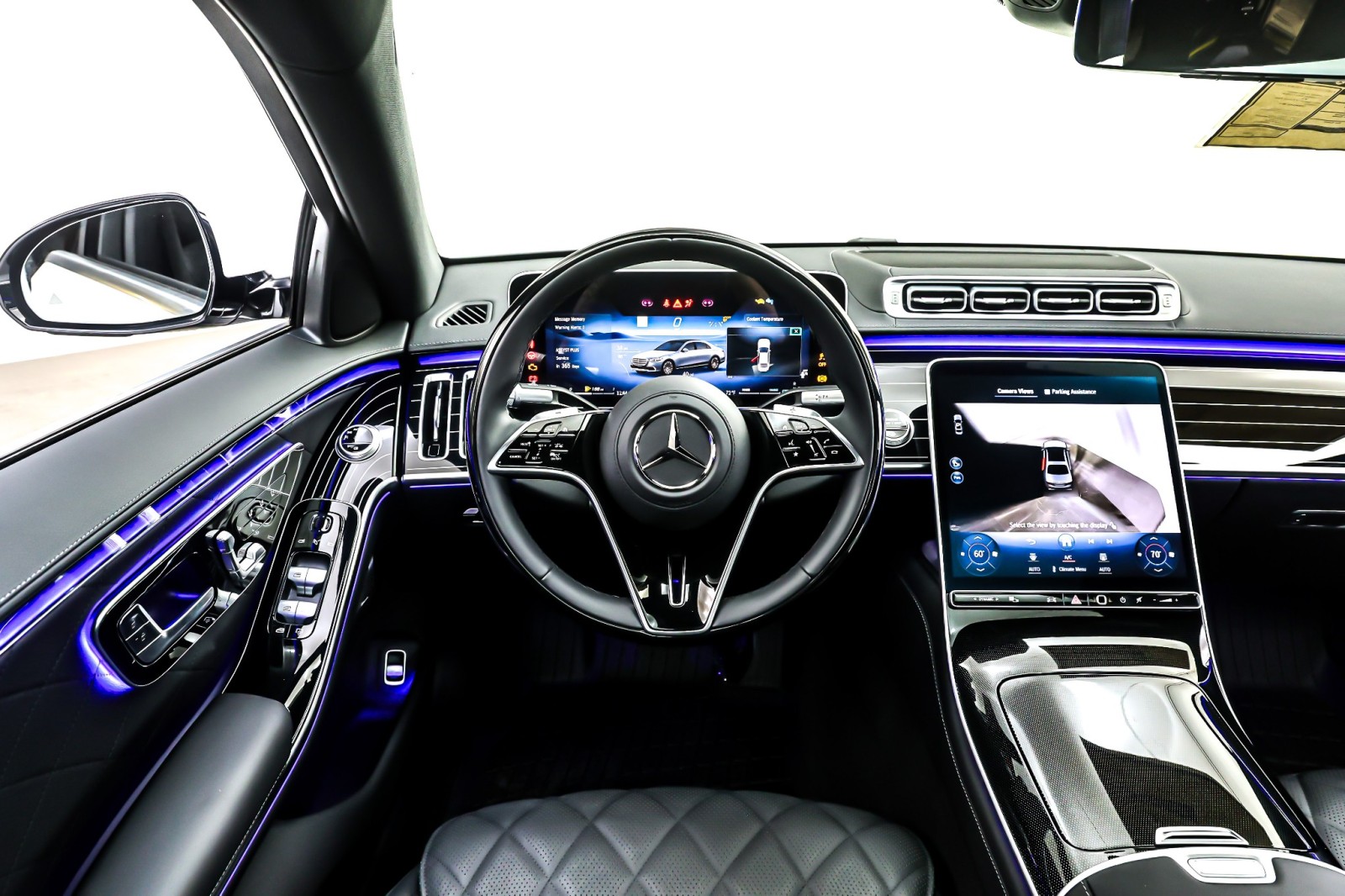 New 2025 MANUFAKTUR Moonlight White Magno Mercedes-Benz S 580 image 4