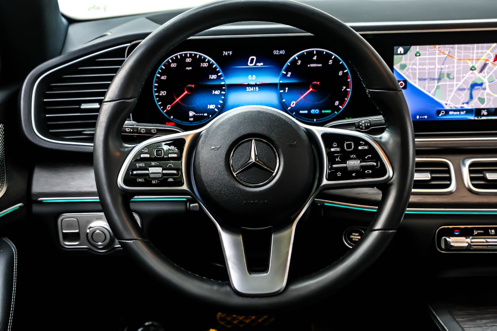 Certified Used 2022 Obsidian Black Metallic Mercedes-Benz GLE 450 4MATIC® SUV image 18