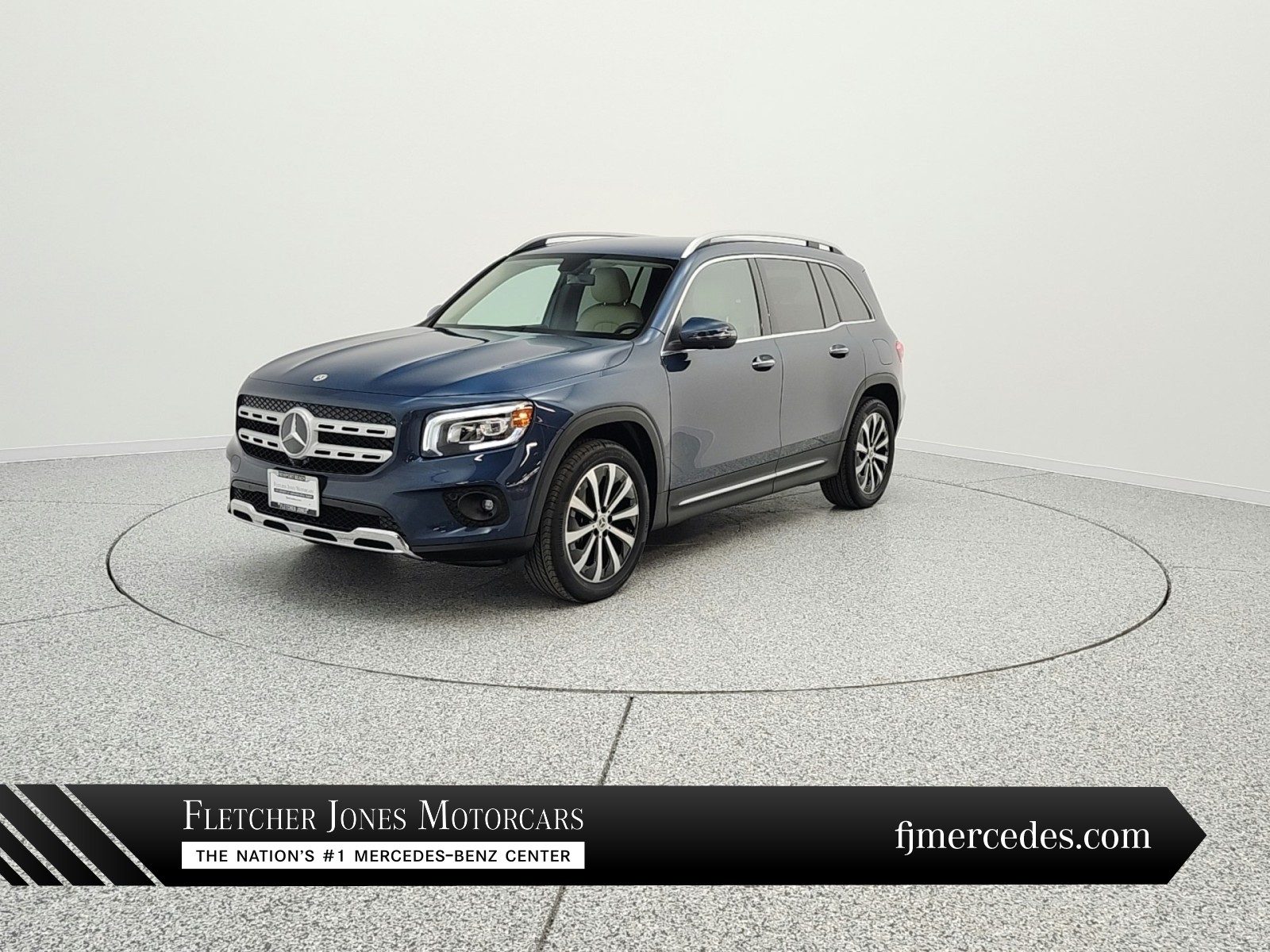 Denim Blue Metallic 2022 Mercedes-Benz GLB 250 FWD SUV / Crossover Front-Wheel Drive Automatic