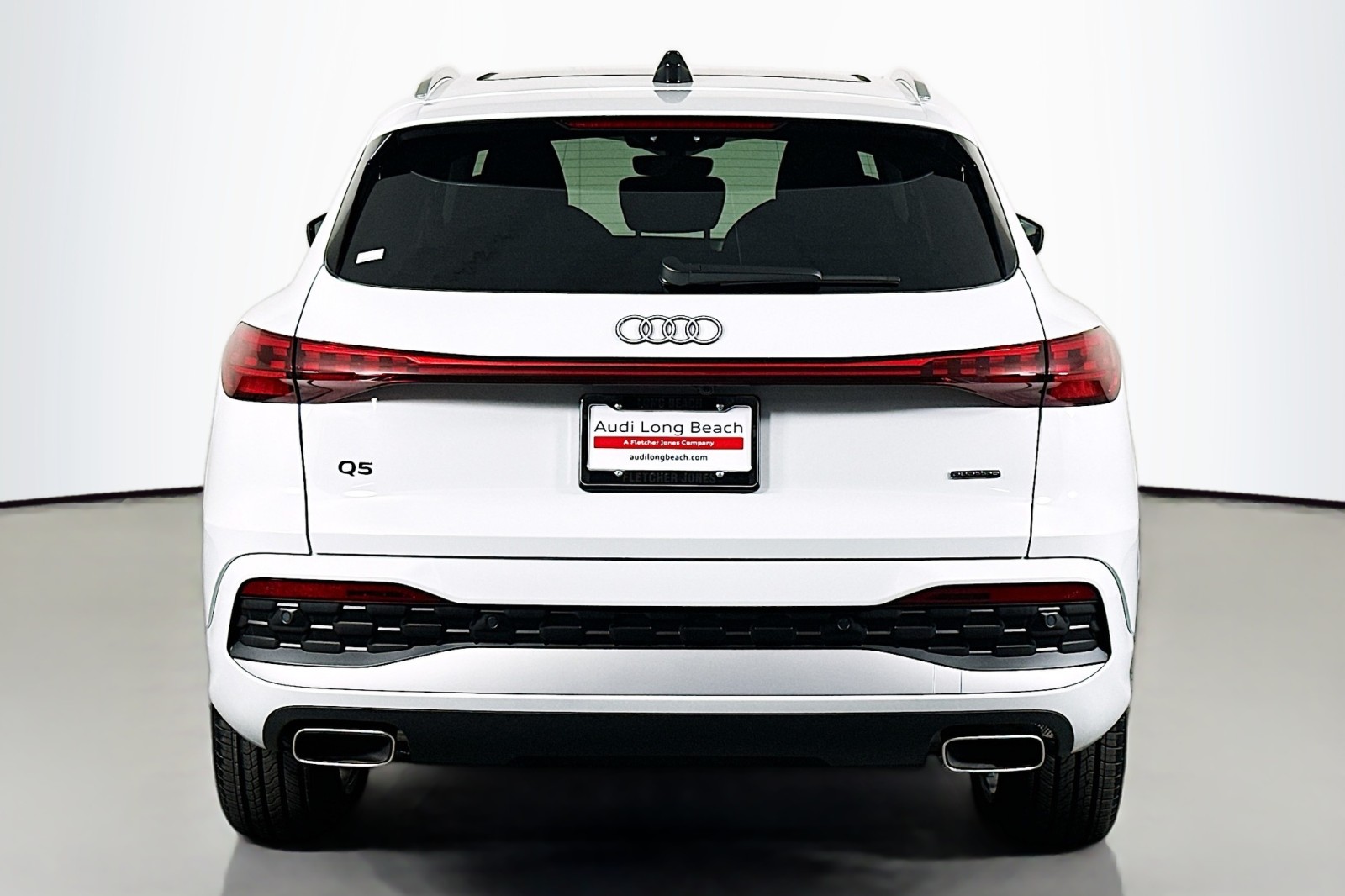 New 2025 Glacier White Metallic Audi Premium Plus image 3