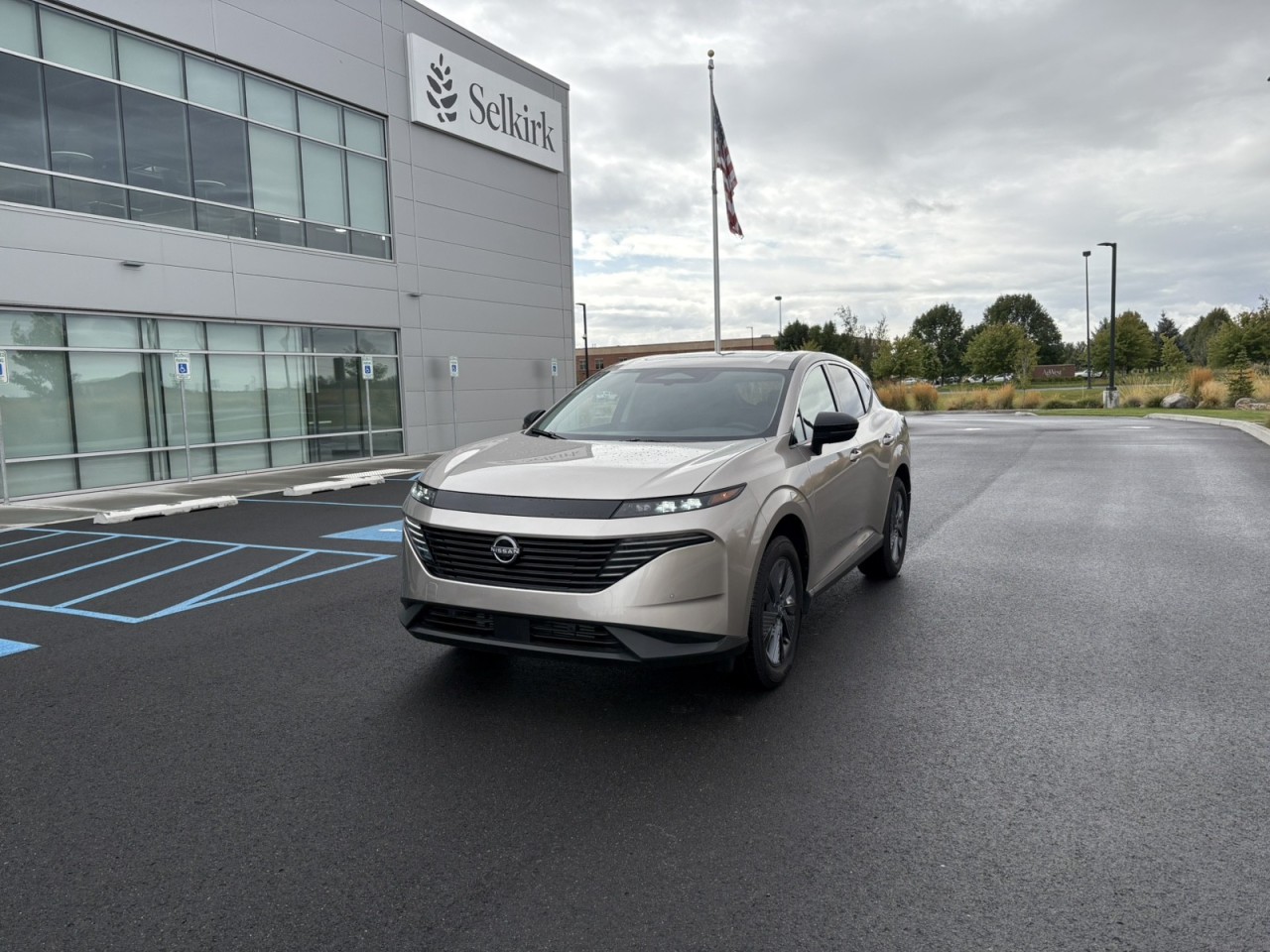 Champagne Silver Metallic 2025 Nissan Murano SUV / Crossover All-Wheel Drive Automatic
