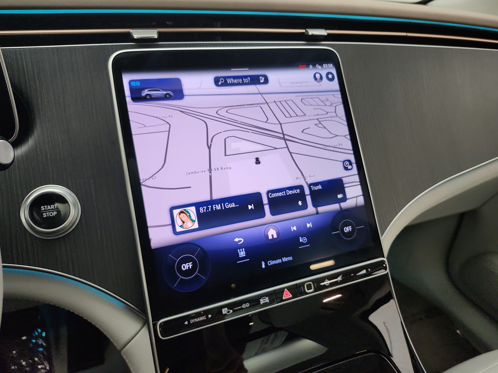 Used 2023 Twilight Blue Metallic Mercedes-Benz EQE 350 4MATIC® SUV image 10