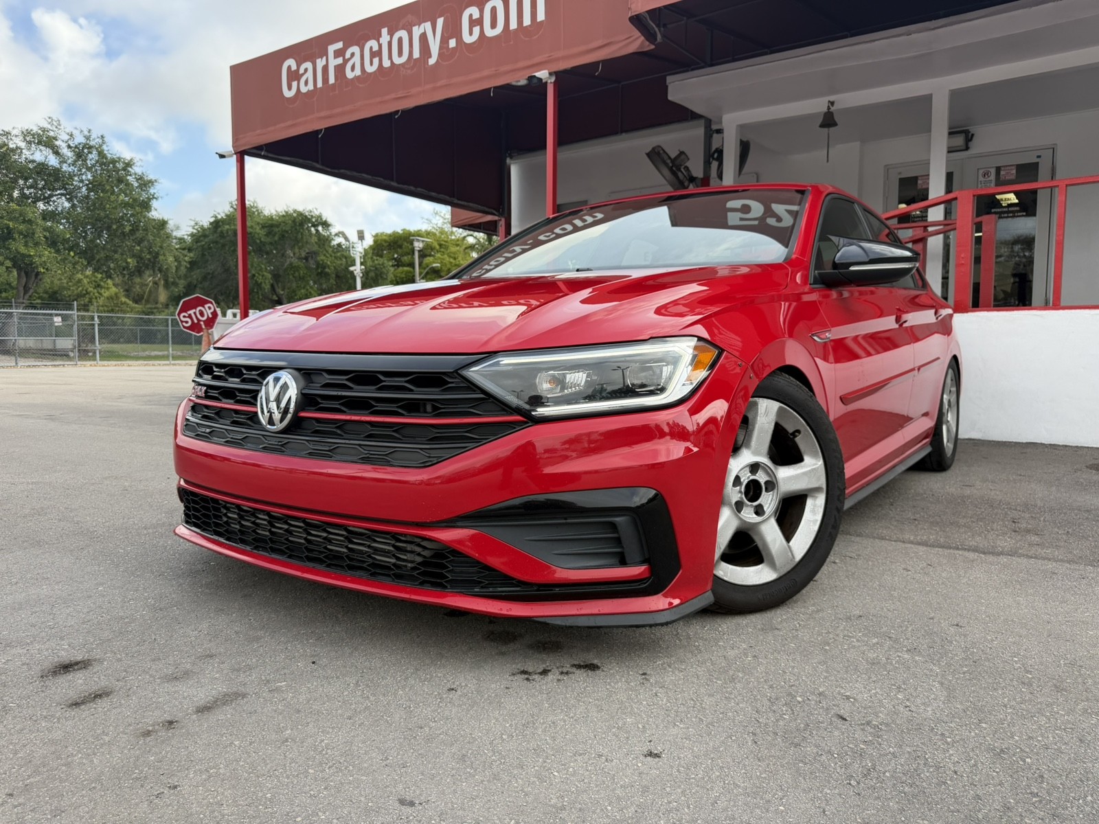 Tornado Red w/B 2019 Volkswagen Jetta GLI S FWD Sedan Front-Wheel Drive Automatic