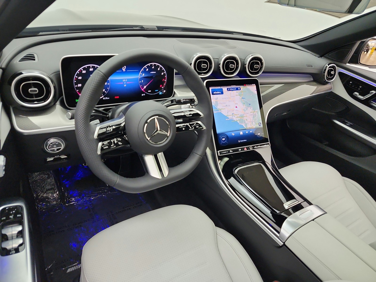 New 2026 Black Mercedes-Benz C 300 Sedan image 9