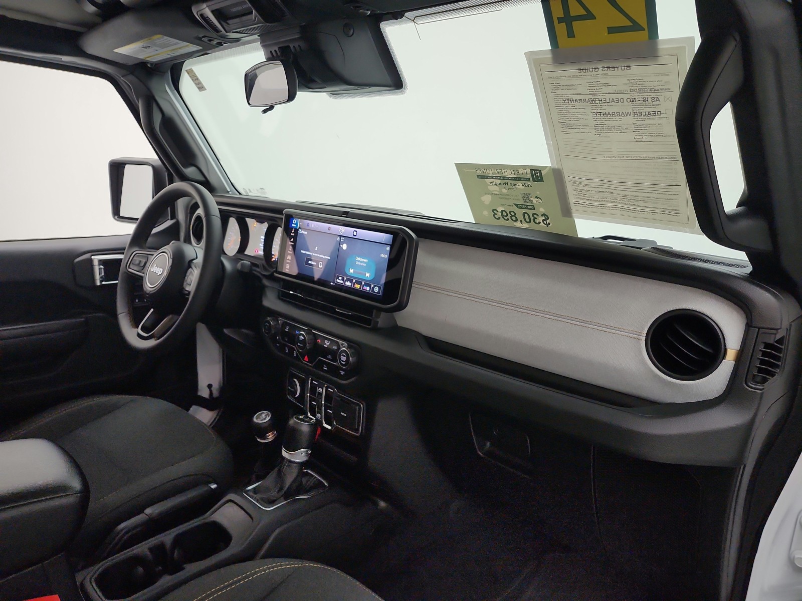 Used 2024 Bright White Clearcoat Jeep Sport S image 17