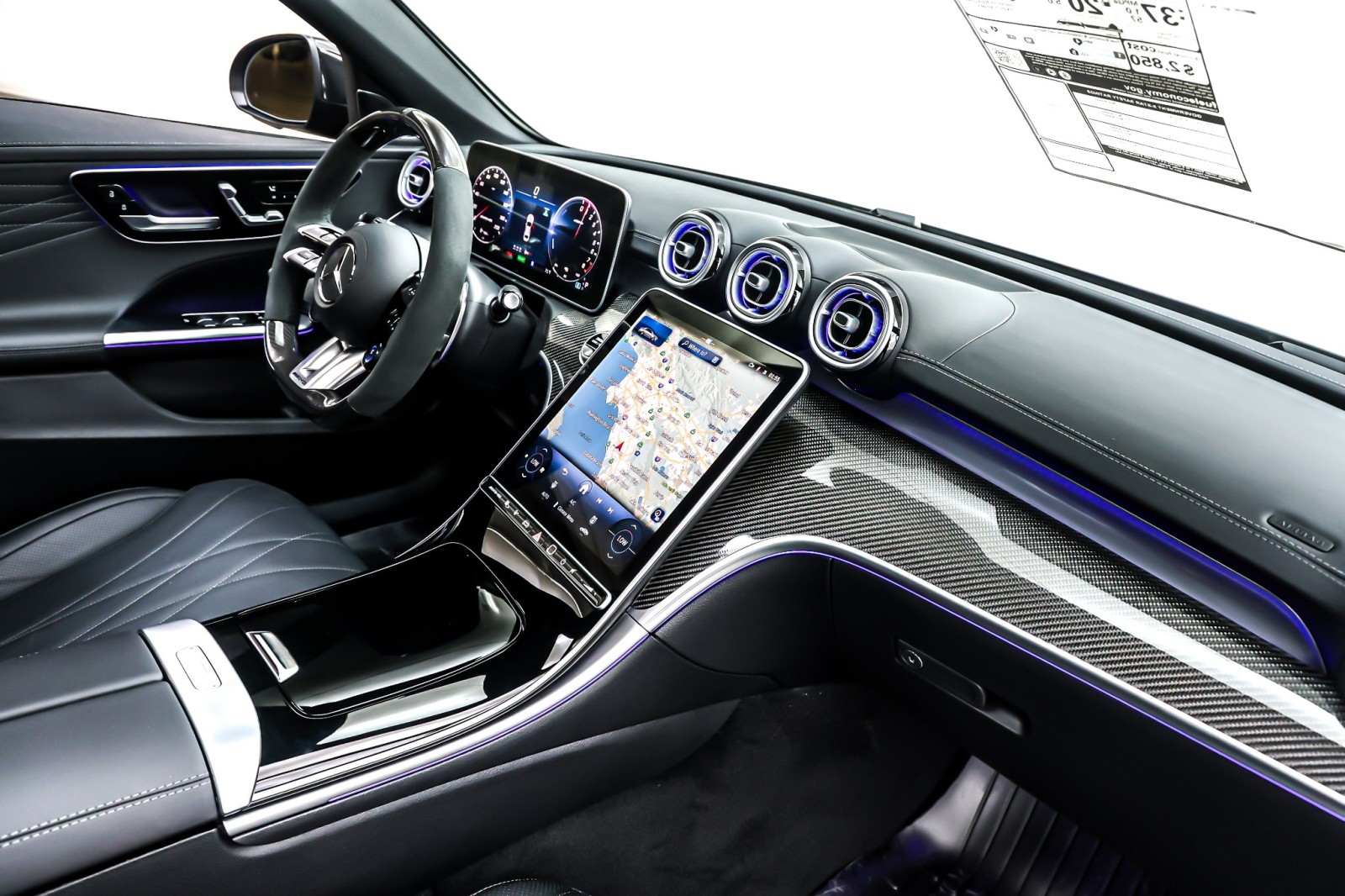 New 2026 MANUFAKTUR Graphite Grey Magno Mercedes-Benz AMG® C 63 S E Performance Sedan image 5