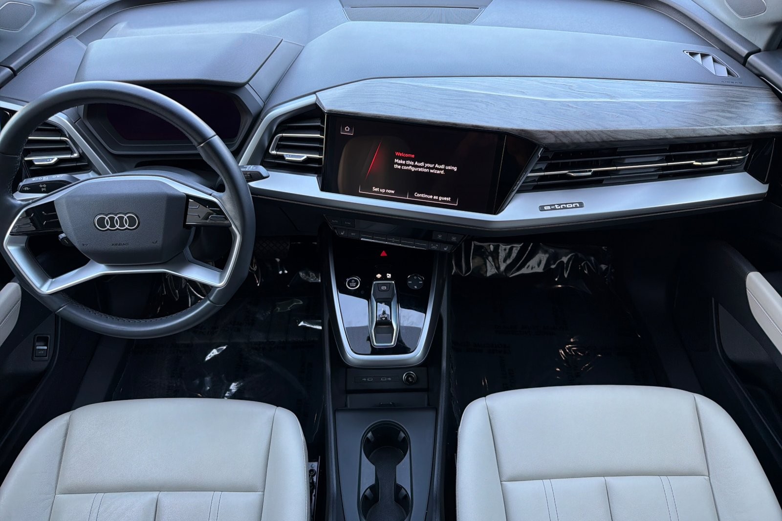Certified Used 2023 Glacier White Metallic Audi Premium 40 RWD image 12