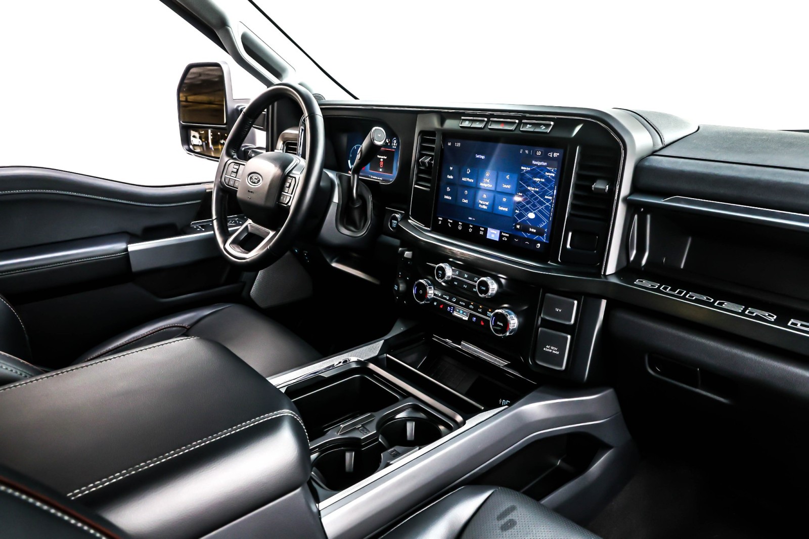 Used 2024 Antimatter Blue Metallic Ford LARIAT image 16