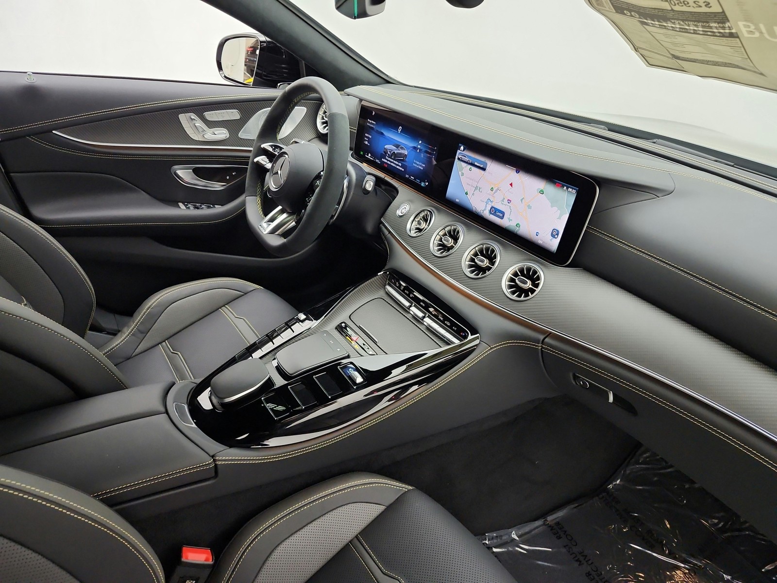 New 2026 MANUFAKTUR Exclusive Selenite Grey Magno Mercedes-Benz AMG® GT 43 4-Door Coupe image 13