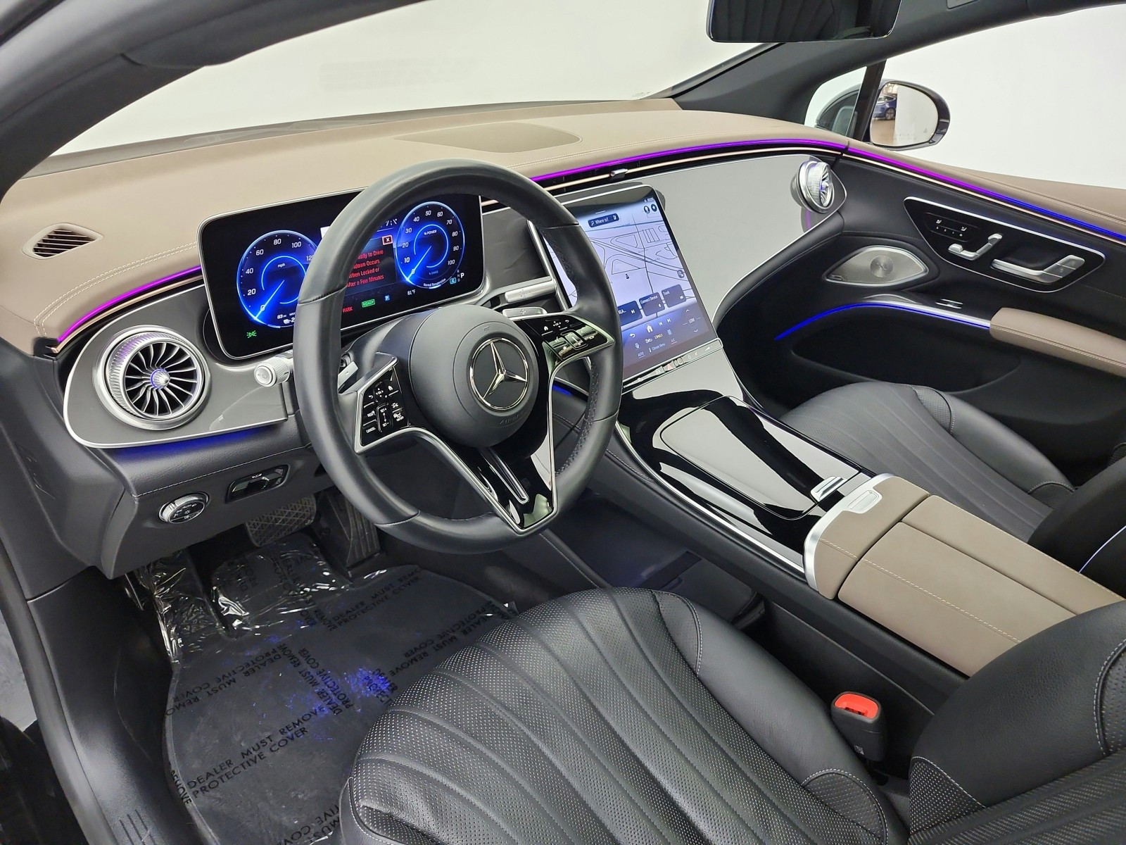 Used 2023 Obsidian Black Metallic Mercedes-Benz EQS 450 4MATIC® Sedan image 9