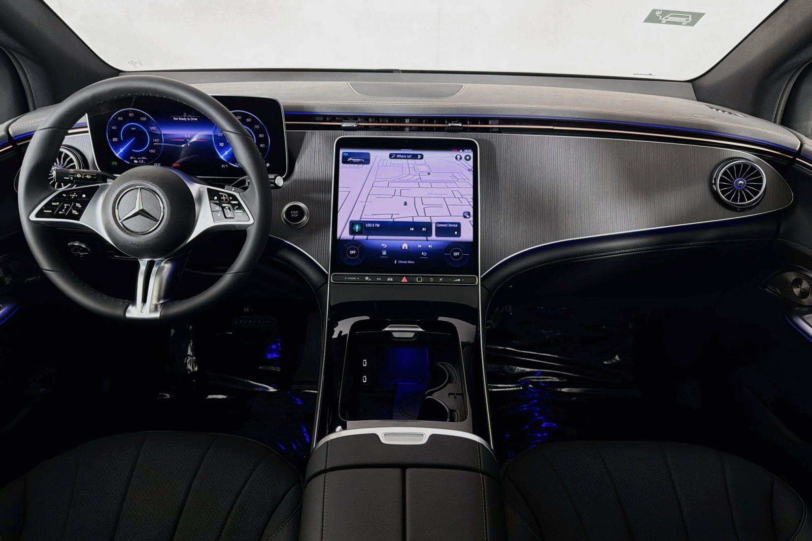New 2027 Black Mercedes-Benz EQE 320 4MATIC® SUV image 4