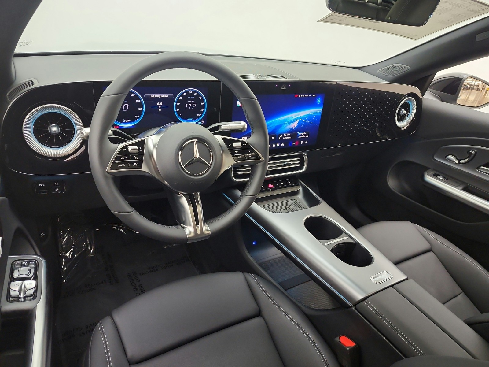 New 2027 Cirrus Silver Metallic Mercedes-Benz CLA 250+ Electric RWD image 9