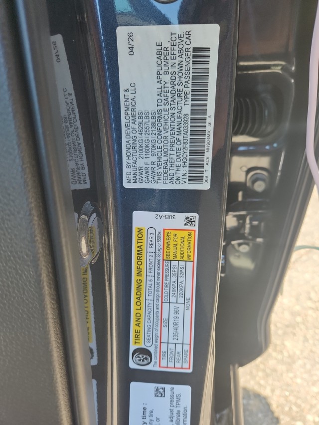 HondaAccord Hybrid33
