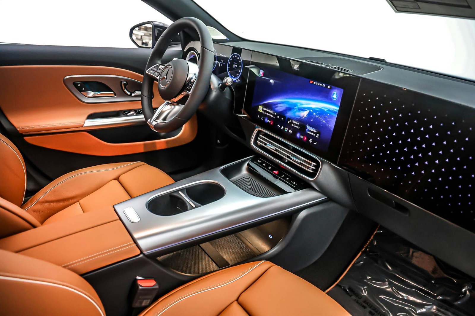 New 2027 Sky Blue Metallic Mercedes-Benz CLA 350 Electric 4MATIC® image 10