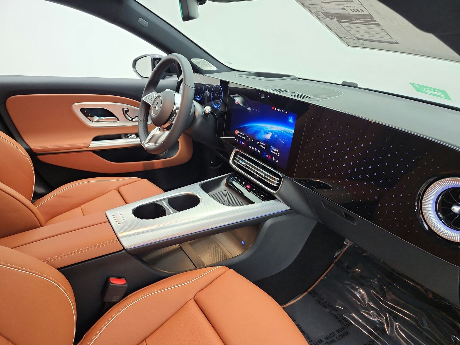 New 2027 Liquid Crystal Green Mercedes-Benz CLA 350 Electric 4MATIC® image 15