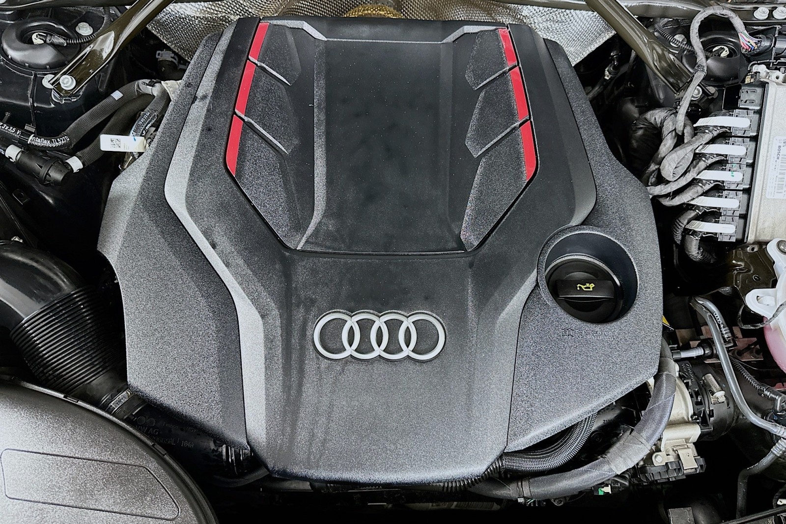 Used 2023 Mythos Black Metallic Audi Premium Plus image 13