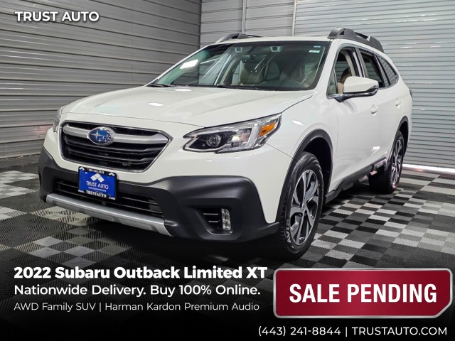 Crystal White Pearl 2022 Subaru Outback SUV / Crossover All-Wheel Drive 8-Speed CVT