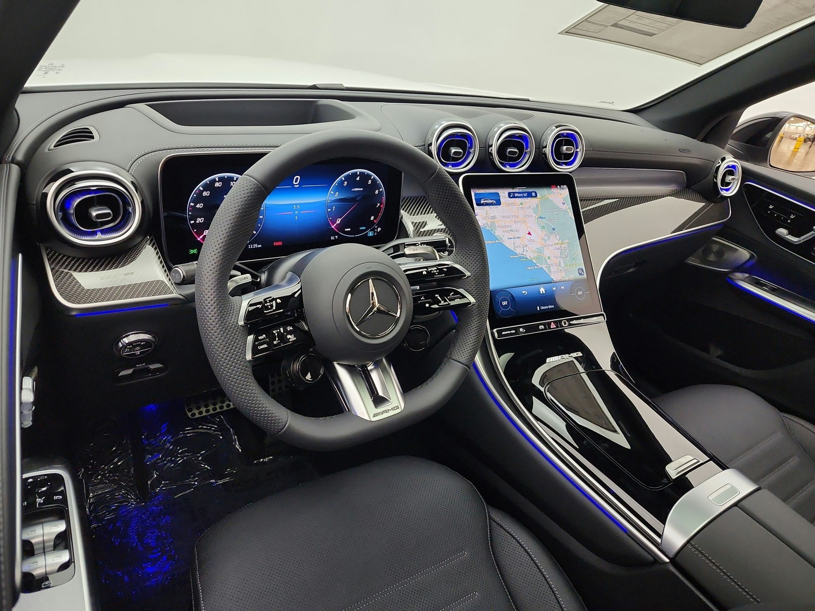 New 2027 Polar White Mercedes-Benz AMG® GLC 53 4MATIC+ SUV image 9