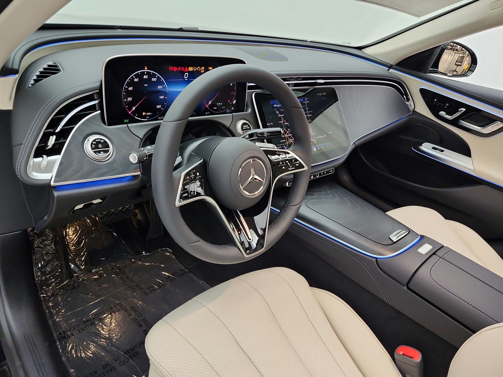 New 2027 Nautical Blue Metallic Mercedes-Benz E 350 RWD Sedan image 9