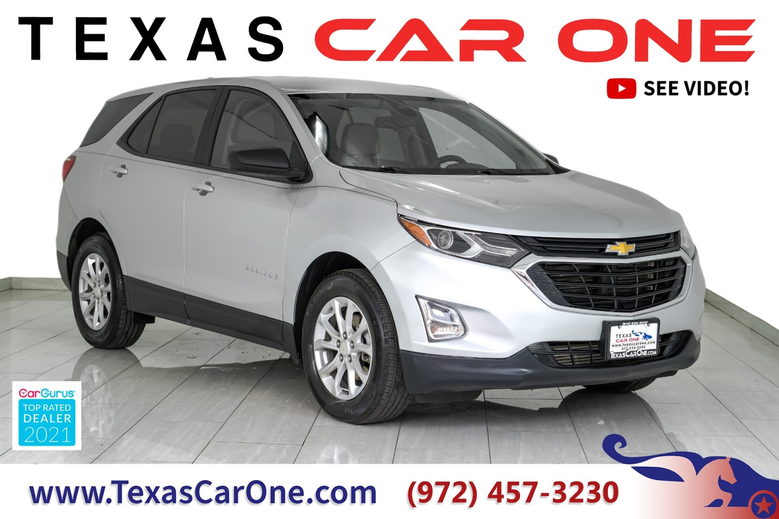 2021 Chevrolet Equinox LS CONVENIENCE PKG LANE KEEP ASSIST FORWARD COLLIS 1