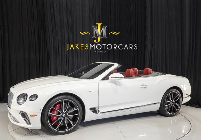 Glacier White 2020 Bentley Continental GTC Convertible All-Wheel Drive Automatic