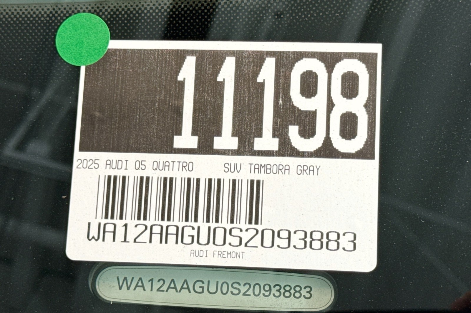 New 2025 Tambora Gray Metallic Audi Premium Plus 2.0 TFSI quattro image 29