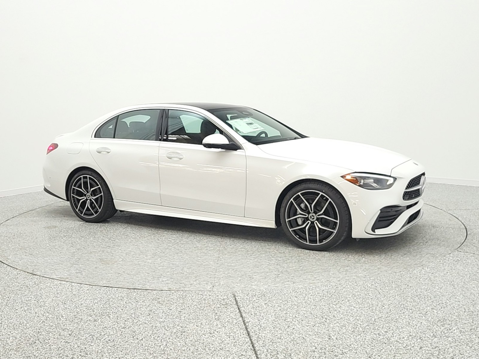 New 2026 MANUFAKTUR Moonlight White Metallic Mercedes-Benz C 300 image 3