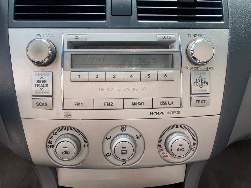 2008 Toyota Camry Solara SE CONVERTIBLE  LOW MILES 74,665 in , 