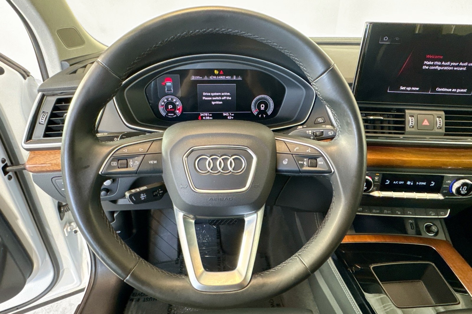 Used 2021 Glacier White Metallic Audi Prestige image 11