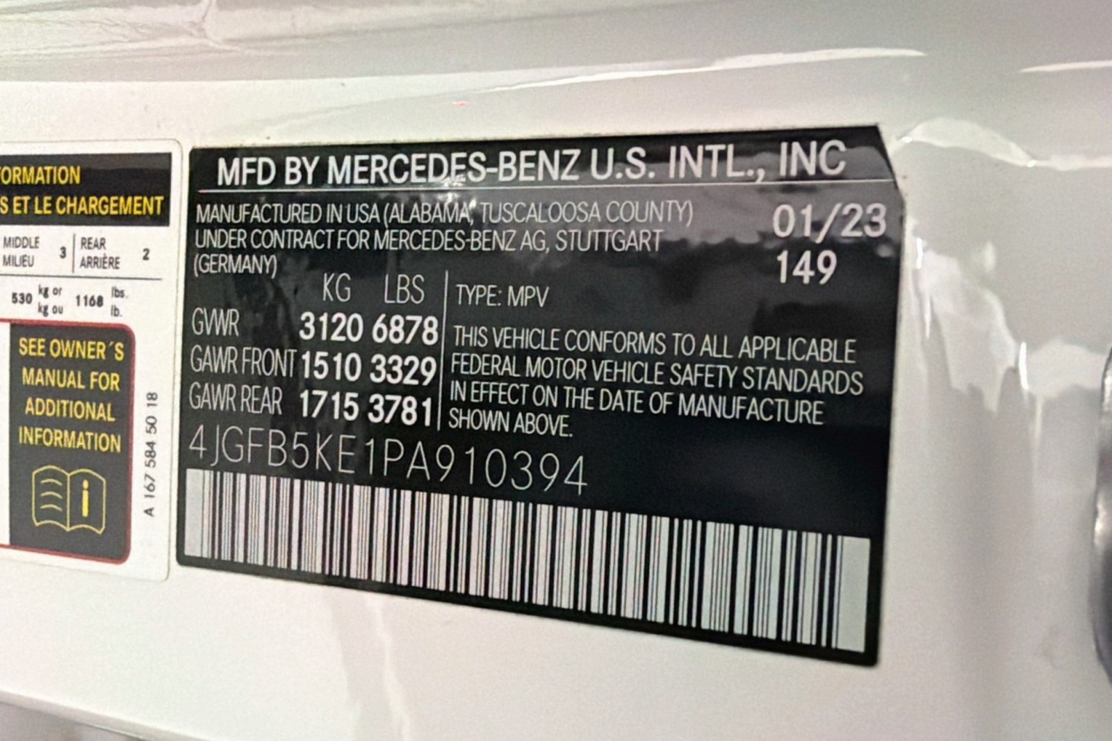 Certified Used 2023 Polar White Mercedes-Benz 450 image 26