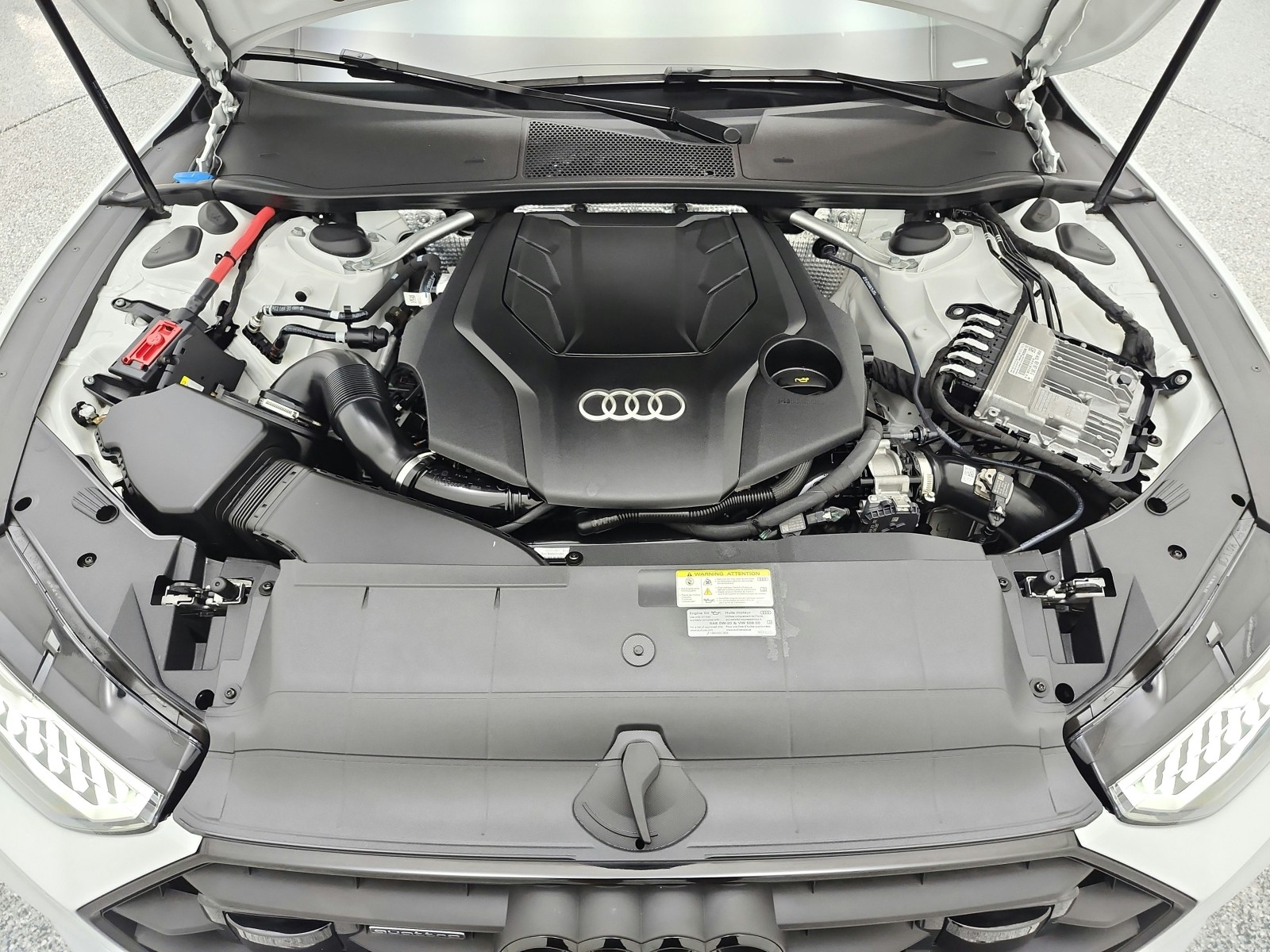 Used 2023 Glacier White Metallic Audi Premium Plus image 16