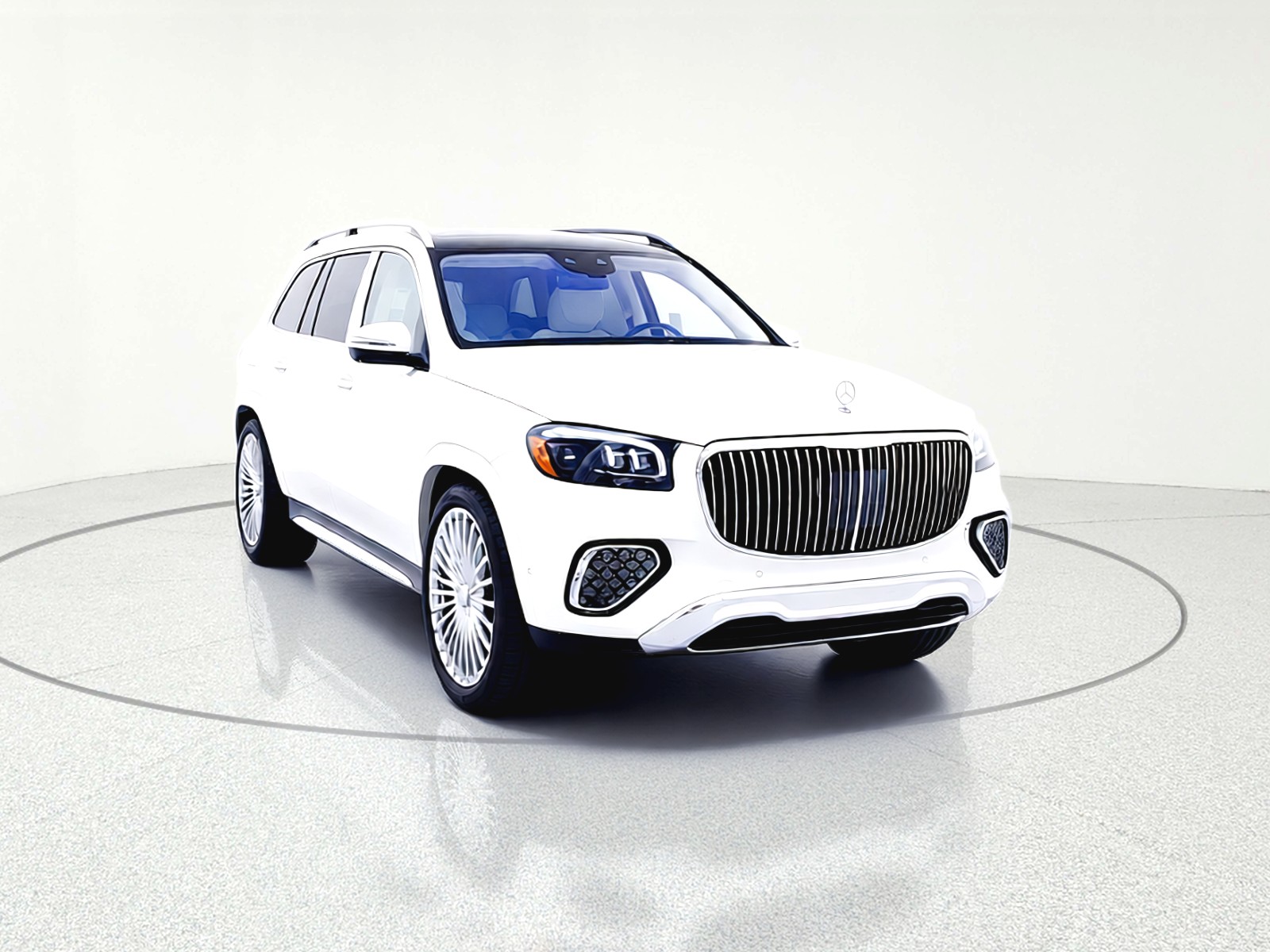New 2026 MANUFAKTUR Moonlight White Metallic Mercedes-Benz Maybach GLS 600 image 6