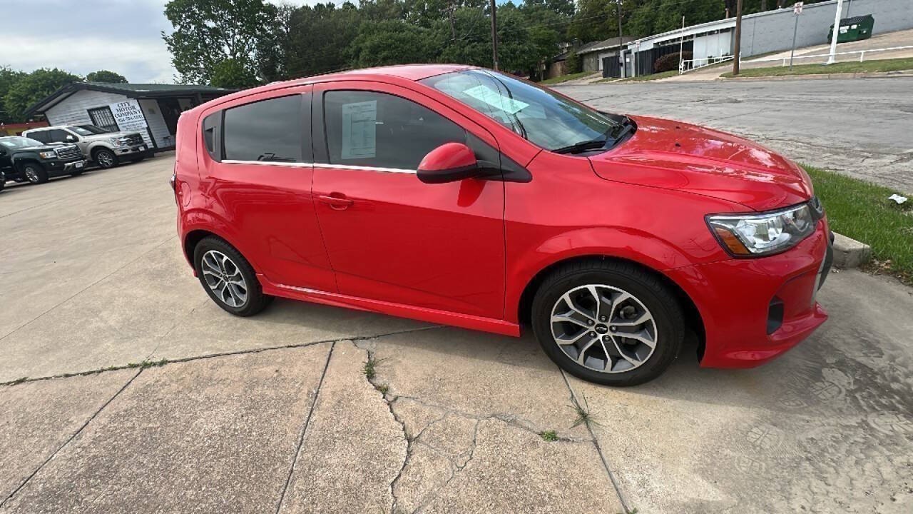 Red Hot 2018 Chevrolet Sonic LT Hatchback FWD Hatchback Front-Wheel Drive Automatic
