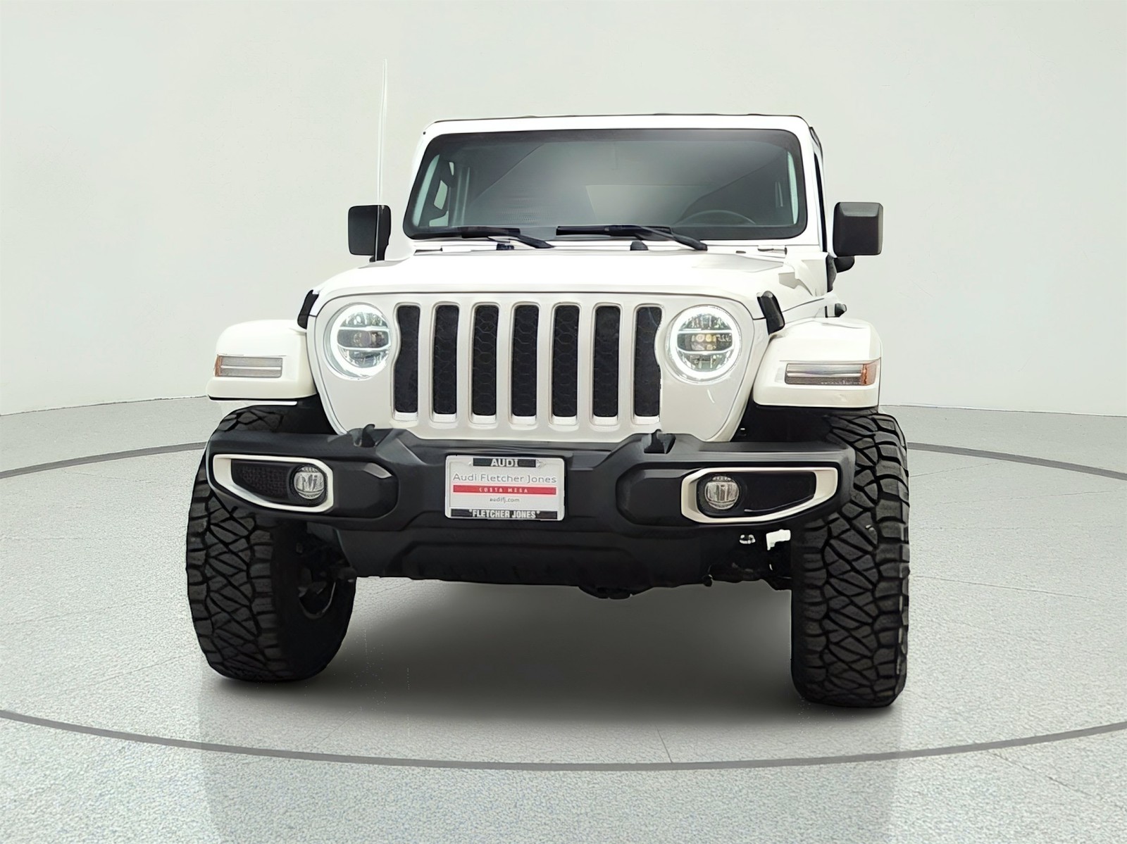 Used 2021 Bright White Clearcoat Jeep Unlimited Sahara 4x4 image 2