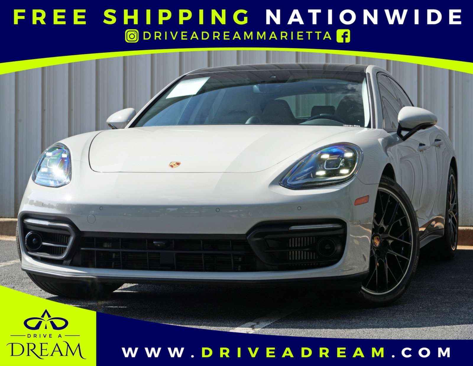 Chalk 2023 Porsche Panamera Sedan Rear-Wheel Drive Automatic