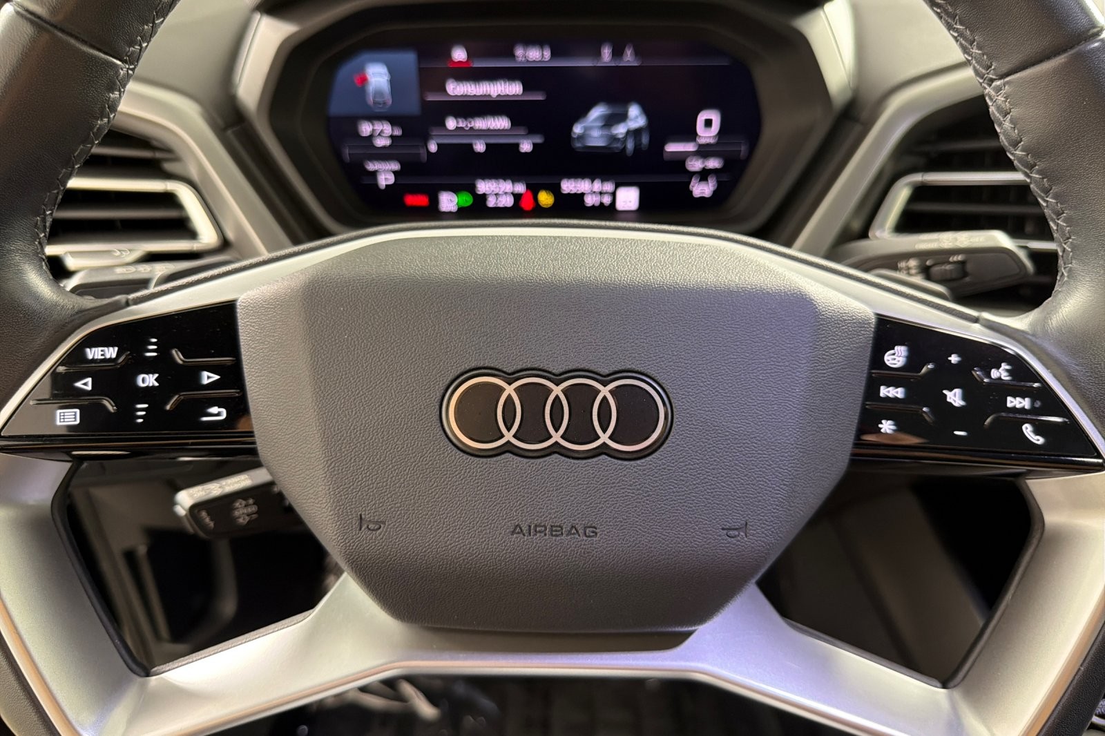 Certified Used 2023 Mythos Black Metallic Audi Premium Plus 40 RWD image 22