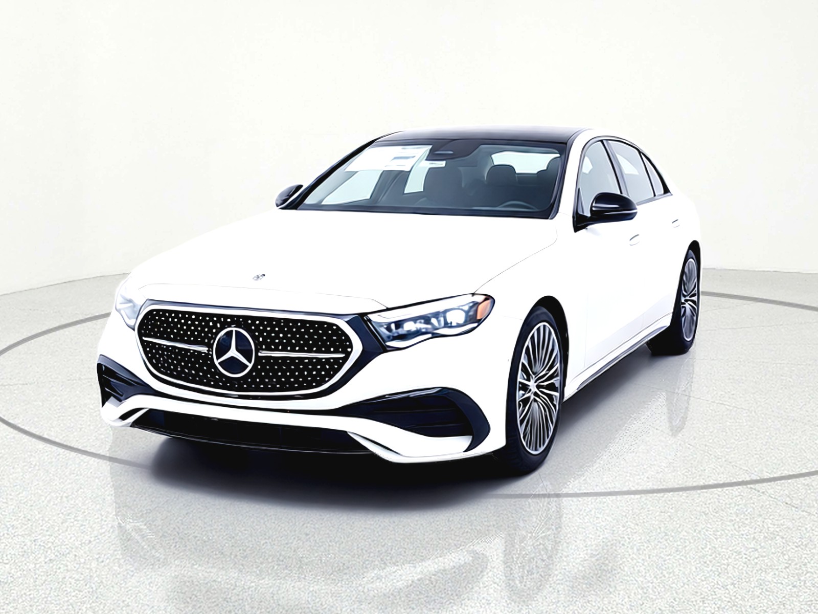 New 2026 Polar White Mercedes-Benz E 450 image 3