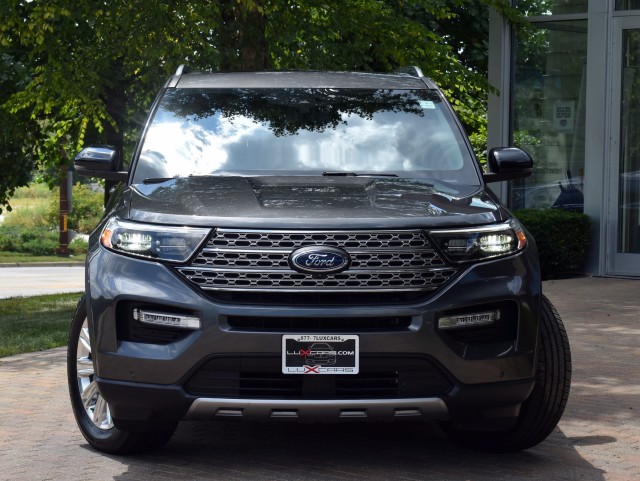 2020 Ford Explorer Navi Leather Htd/Ventilated Front Seats 3RD Row Power Seats Pano Roof B&O Sound 20 Polished Wheels Power Liftgate Rear Camera MSRP $54,225 7